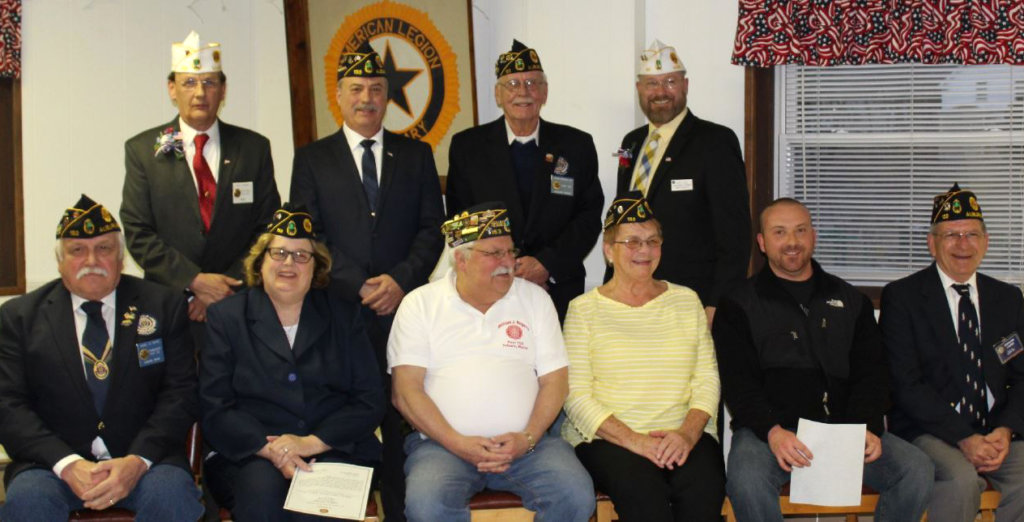 American Legion Post 153 installs officers for 2018-2019