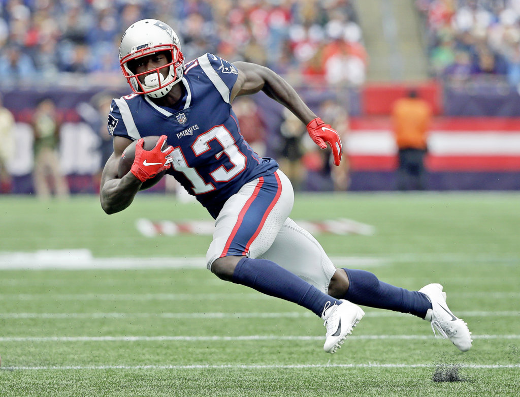 Houston Texans wide receiver Phillip Dorsett (4) runs a pass route