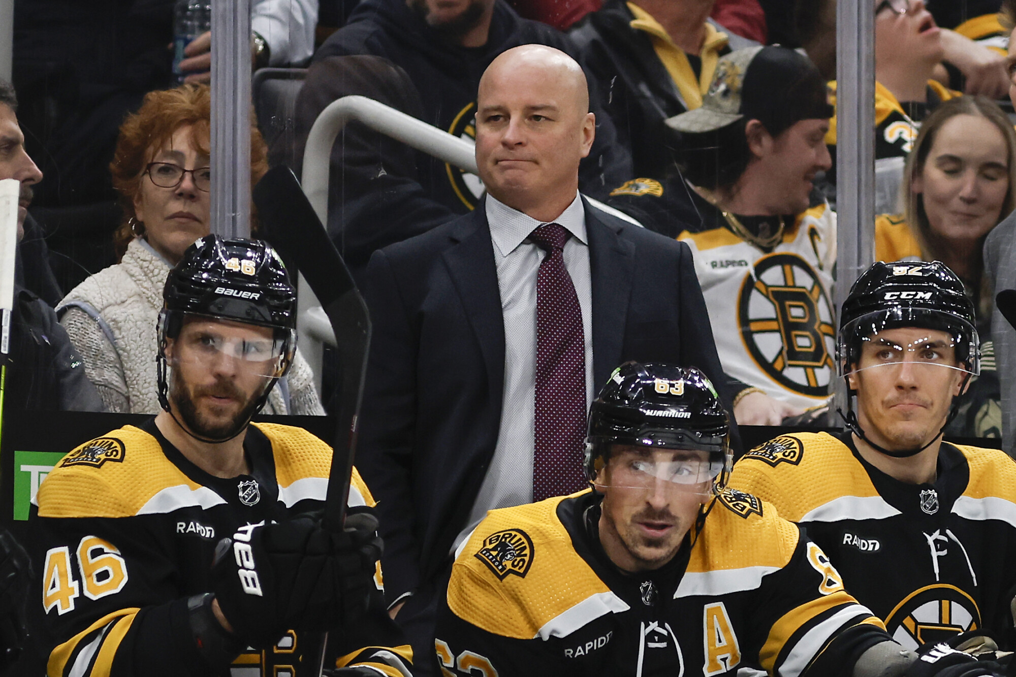 Jim Montgomery gives early insight into Bruins' 2023-24 lineup