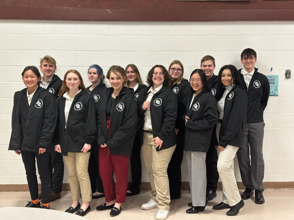 Oak Hill High School Academic Decathlon team headed to nationals