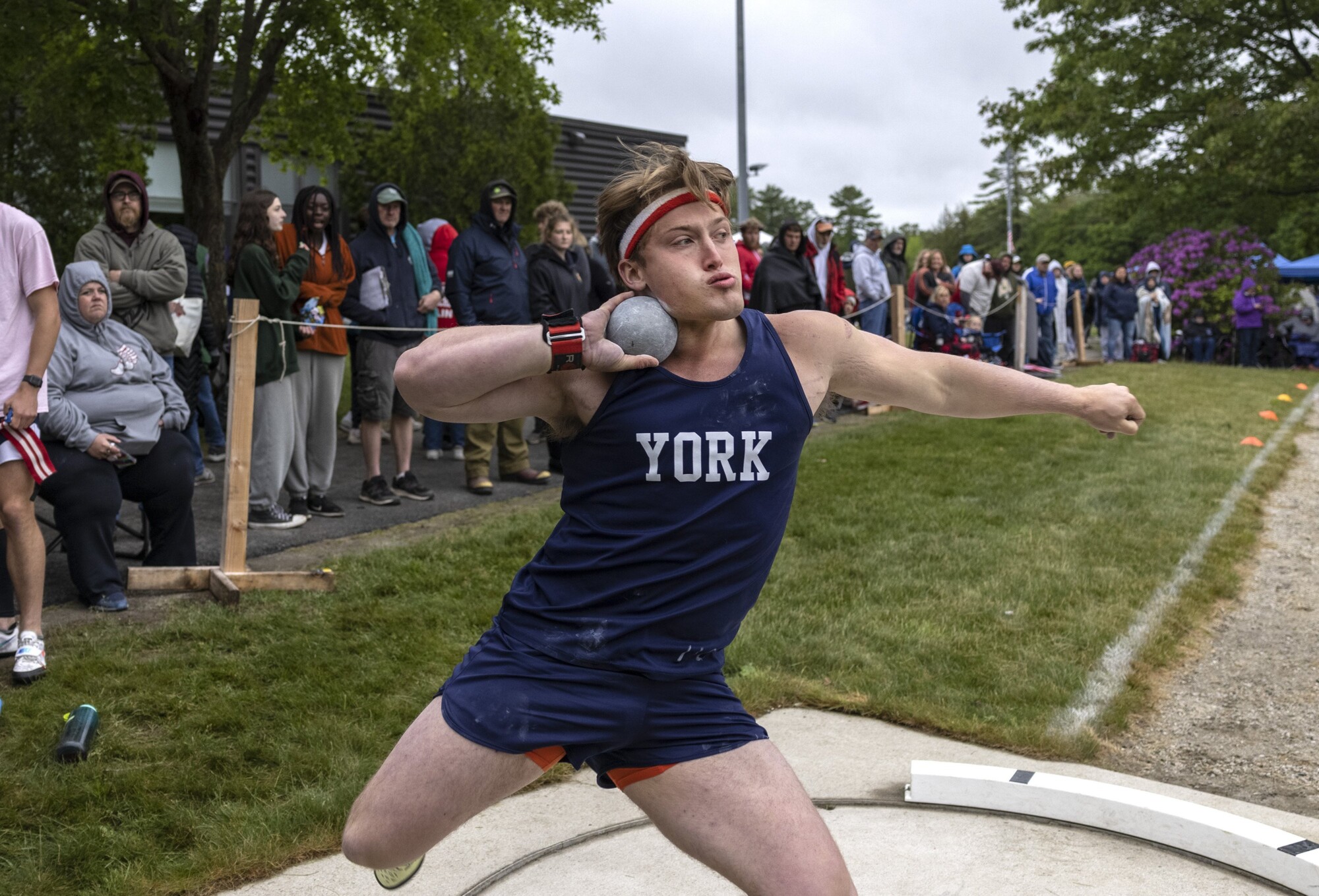 Track And Field: Poland’s Nolan Garey Hurdles To Two Wins At Wet Class ...