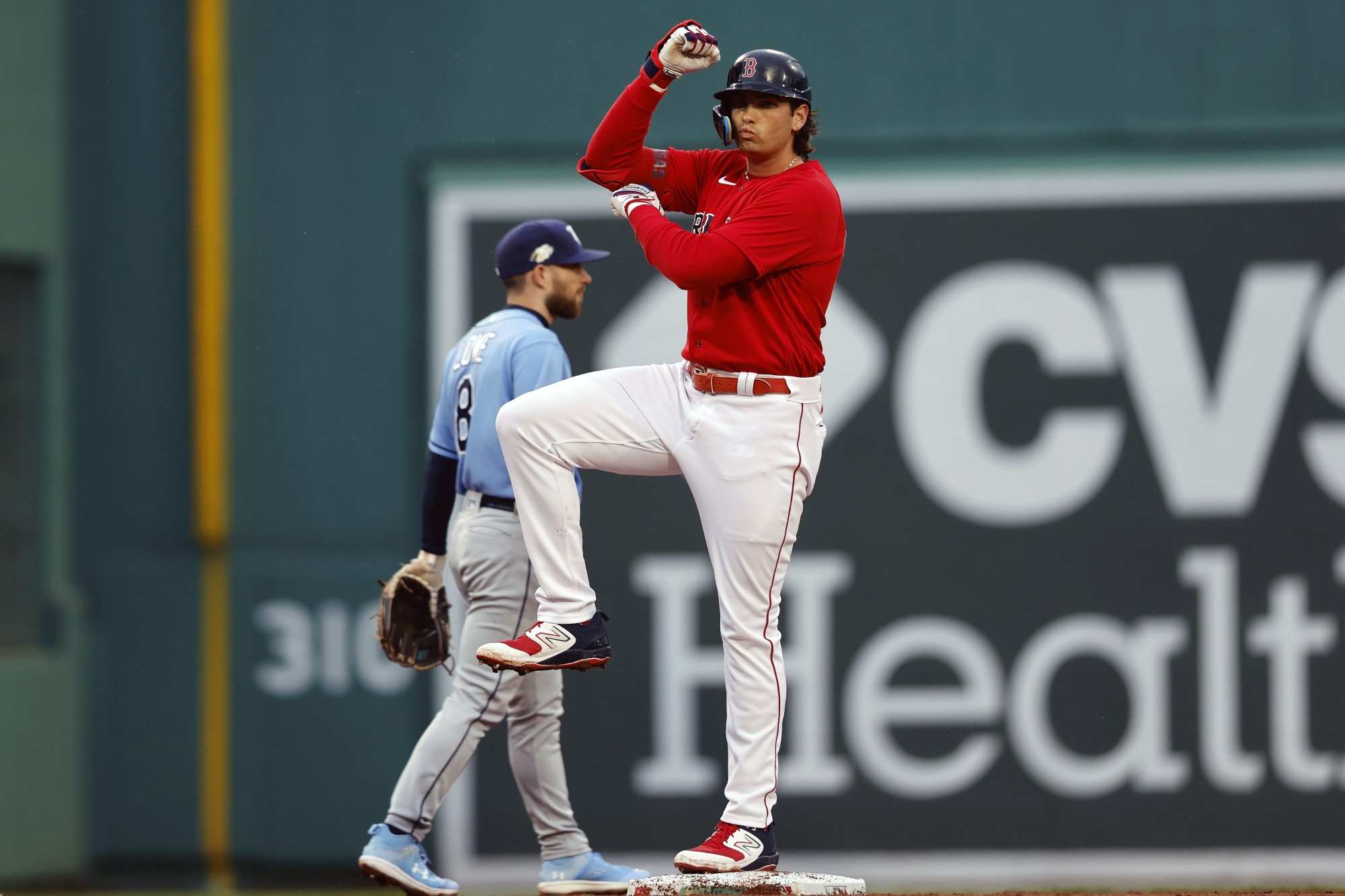 Tapia homer in 5-run second leads Blue Jays over Red Sox 6-1