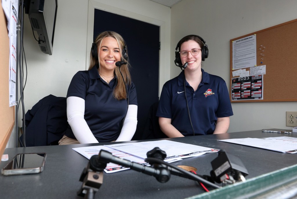 Sea Dogs commentators fulfill a dream and commentate on the Red Sox game at Fenway Park