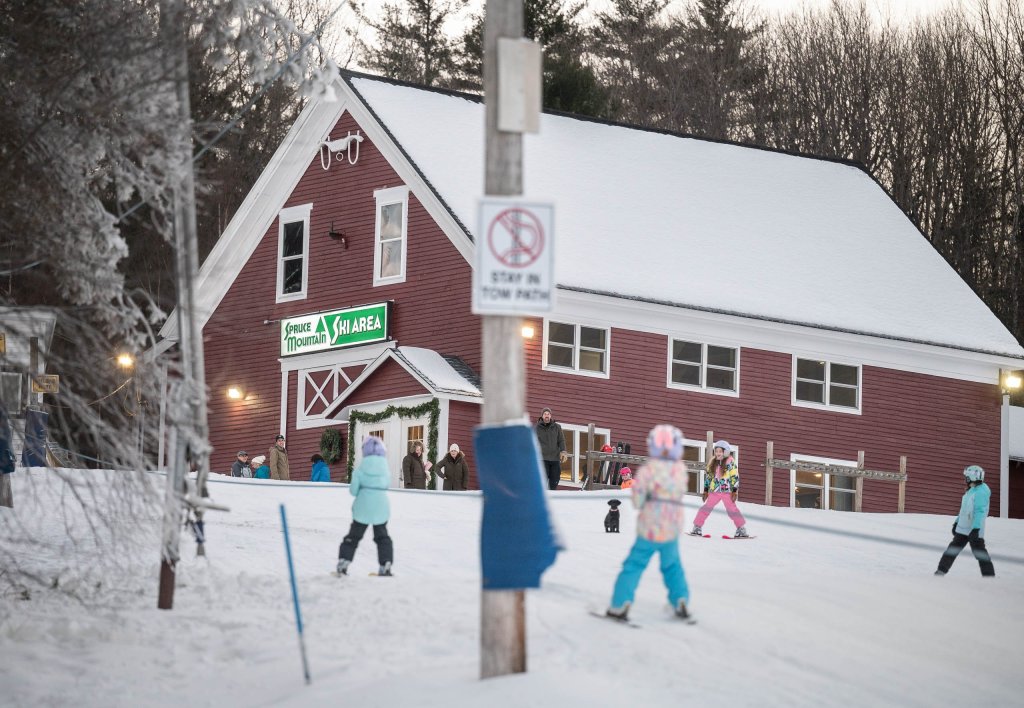 Spruce Mountain Ski Area reveals updates by Maine Cabin Masters